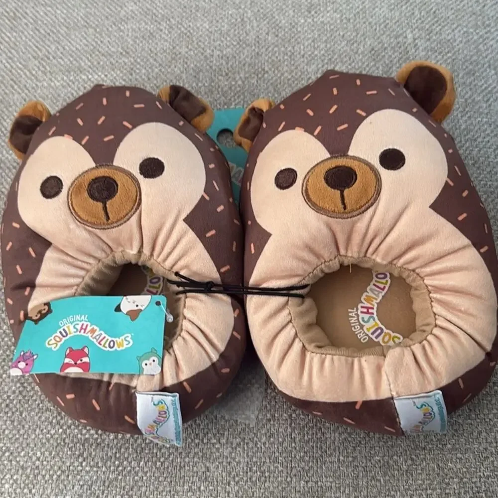 Squishmallows Hans the Hedgehog Slippers